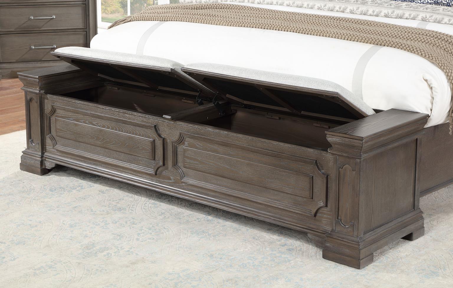 QUEEN BED FRAME - DRESSER - MIRROR - CHEST - NIGHTSTAND view 3