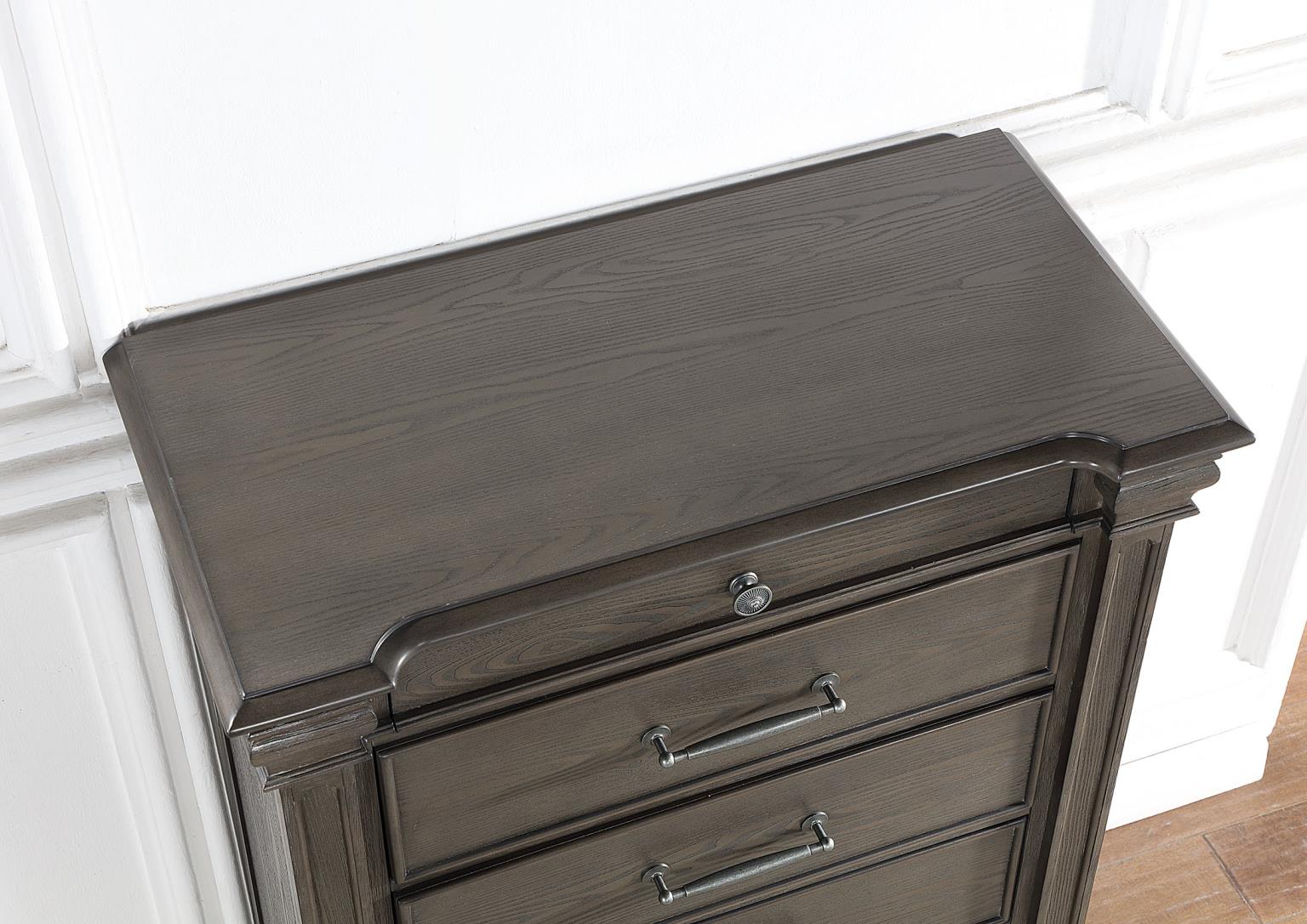 DARK GRAY QUEEN BED view 5