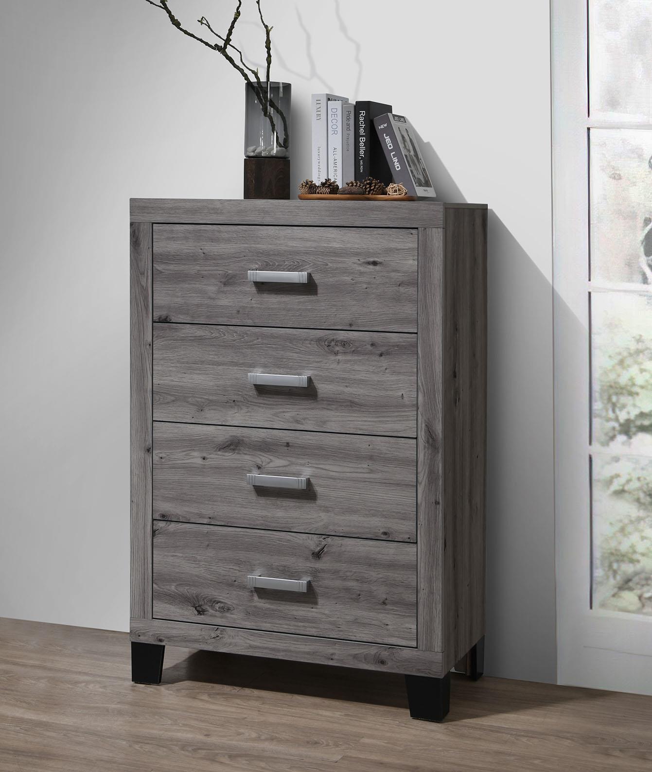 TWIN BED-DRESSER-MIRROR view 4