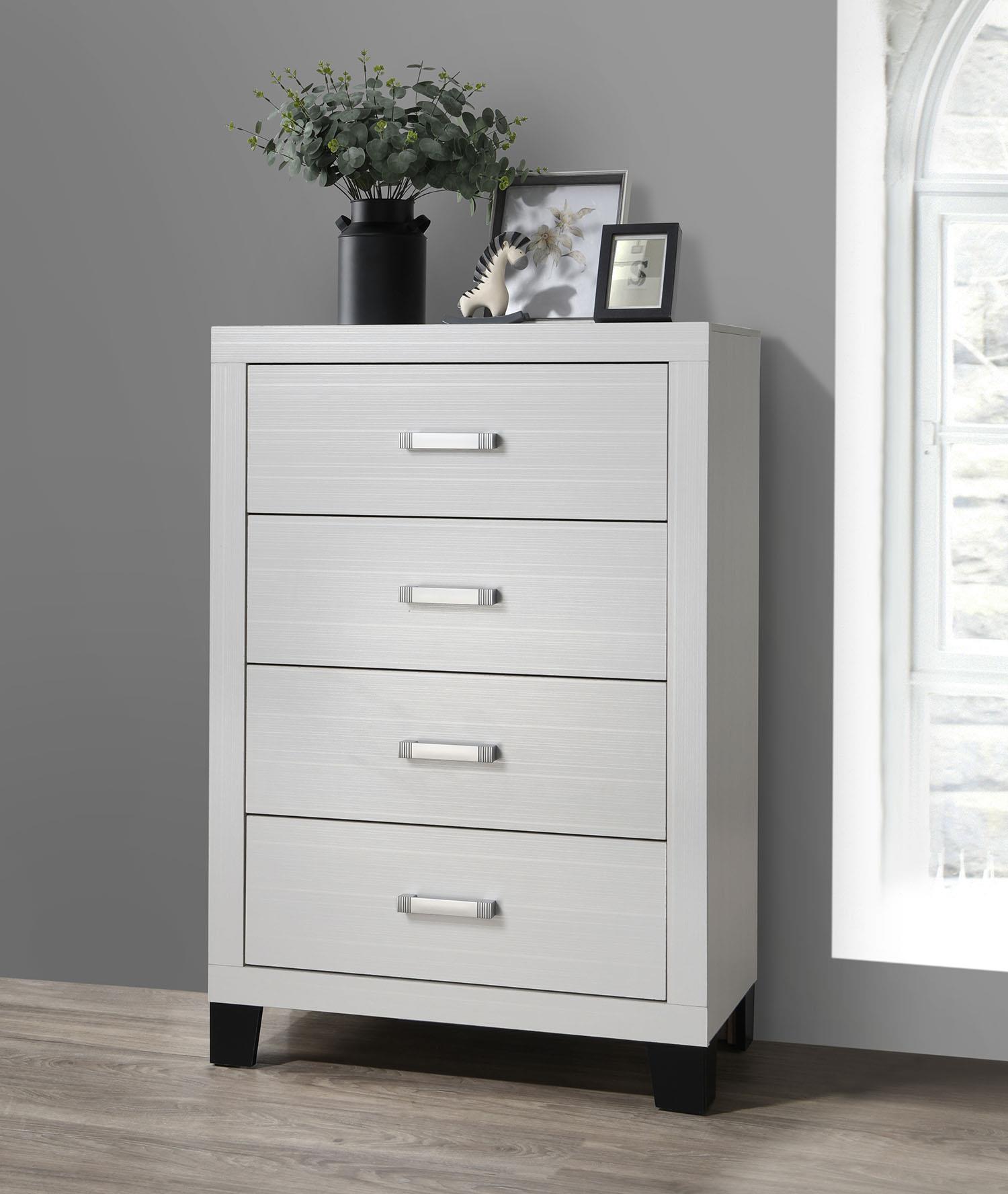 QUEEN BED FRAME - DRESSER - MIRROR - CHEST - NIGHTSTAND view 3