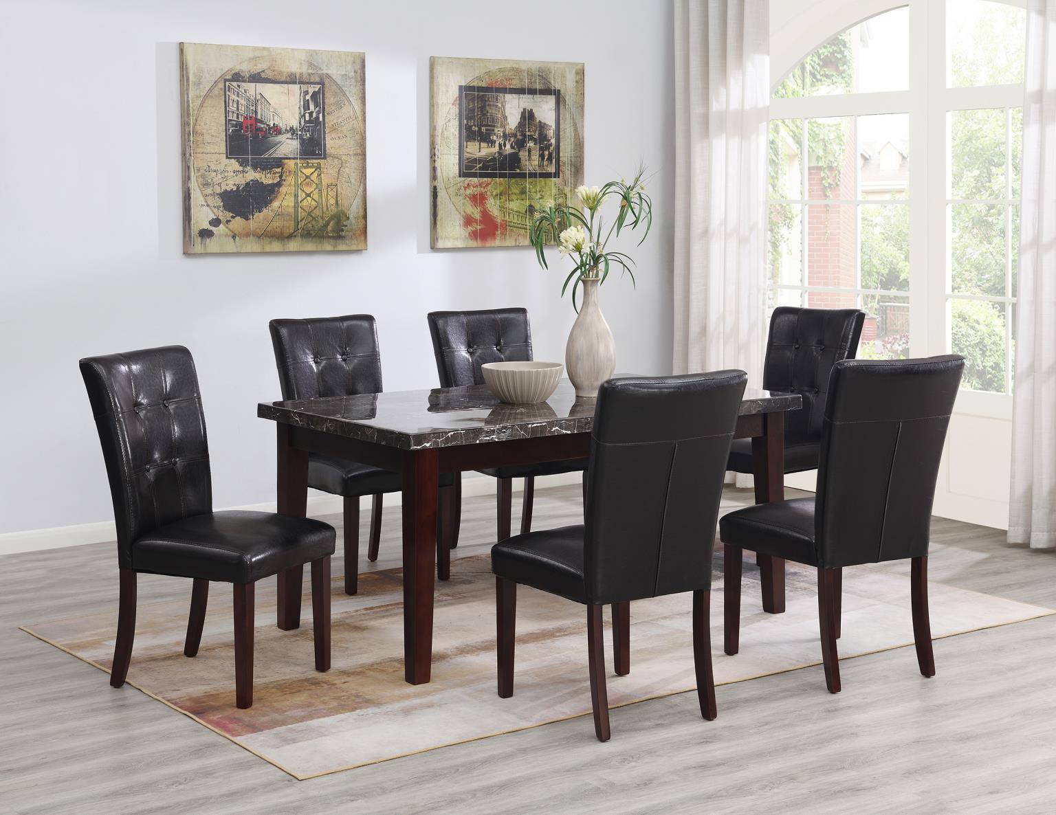 DINING TABLE & 4 CHAIRS