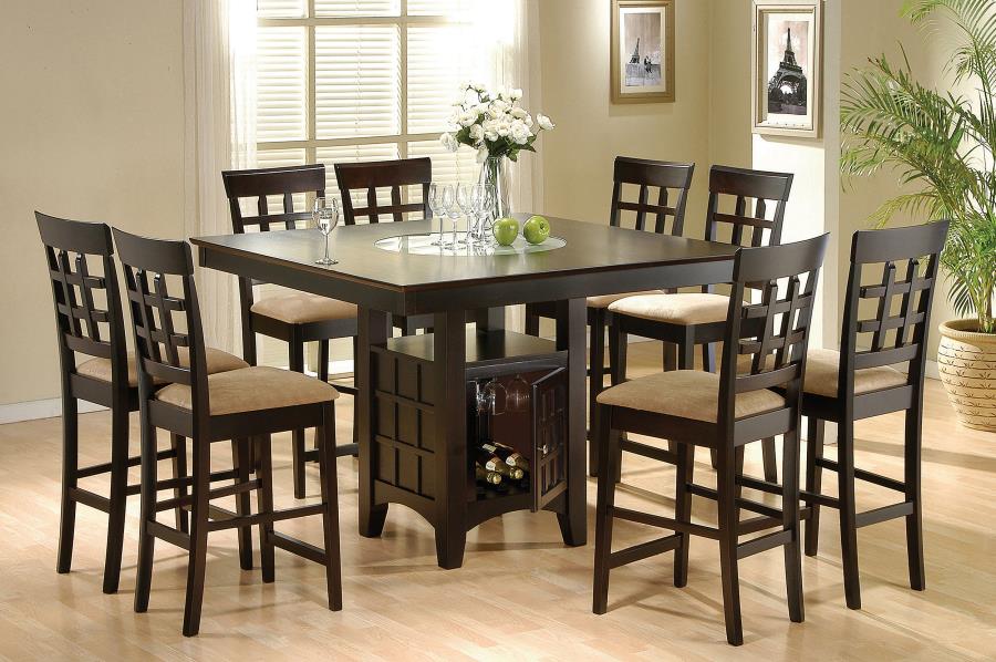 Gabriel Lattice Back Counter Chair Cappuccino (Set of 2) view 12