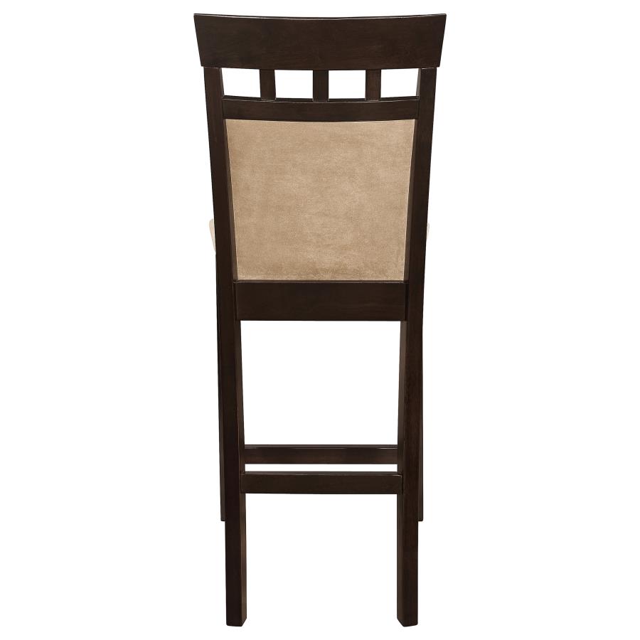 Gabriel Closed Back Counter Chair Cappuccino (Set of 2) view 8