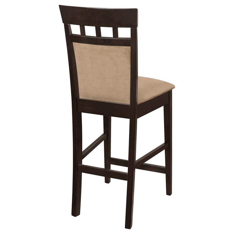 Gabriel Closed Back Counter Chair Cappuccino (Set of 2) view 9
