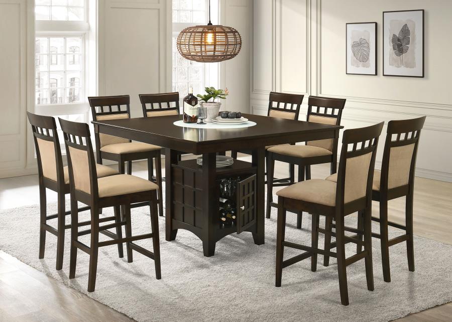 Gabriel Closed Back Counter Chair Cappuccino (Set of 2) view 12