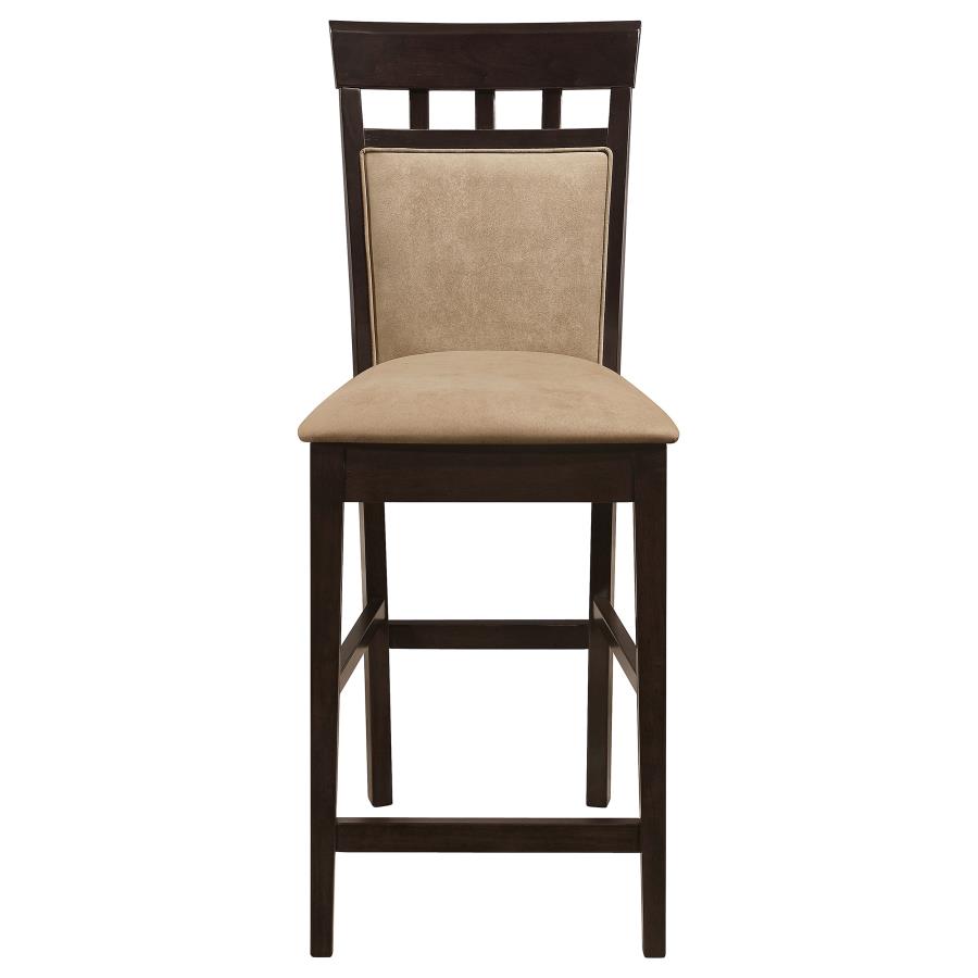 Gabriel 5-piece Square Counter Height Dining Set Cappuccino view 8