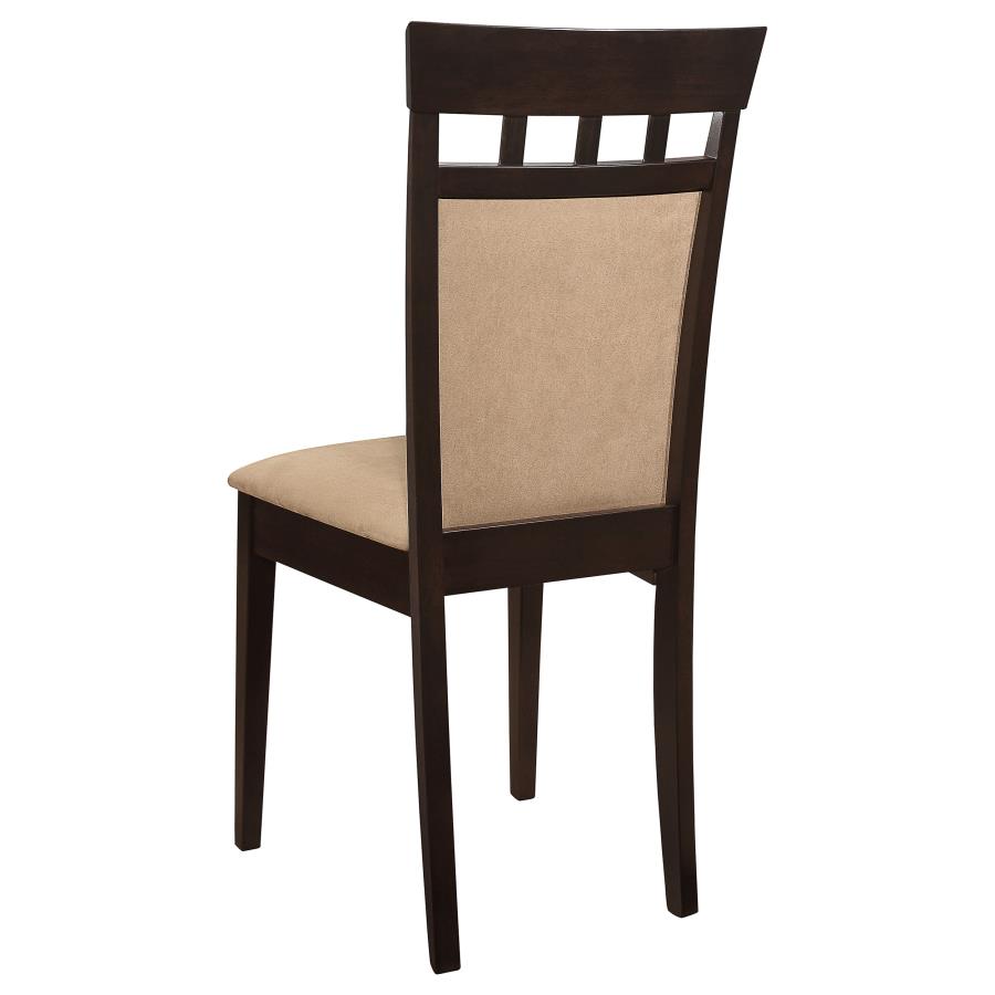 Gabriel 7-piece Extension Leaf Dining Table Set Cappuccino view 9
