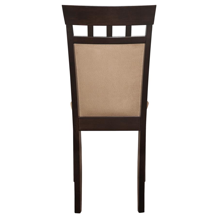 Gabriel Closed Back Dining Side Chair Cappuccino (Set of 2) view 8