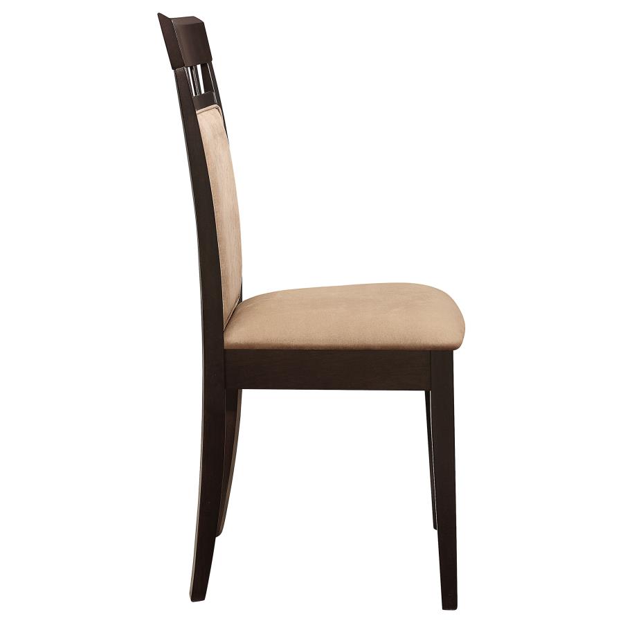 Gabriel Closed Back Dining Side Chair Cappuccino (Set of 2) view 10