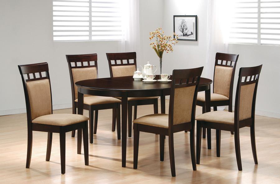 Gabriel Closed Back Dining Side Chair Cappuccino (Set of 2) view 12