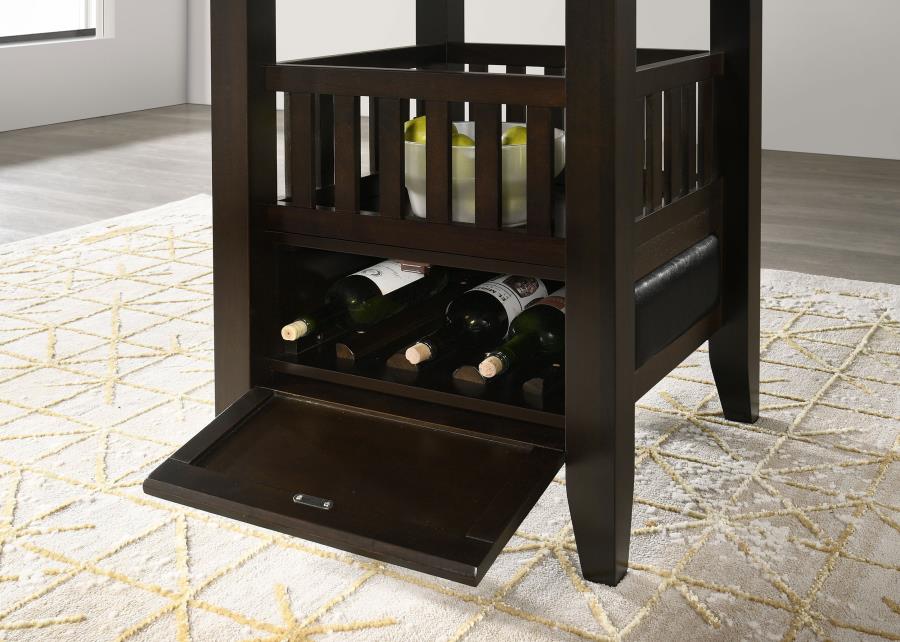 Jaden Square 47-inch Counter Height Dining Table Espresso view 10