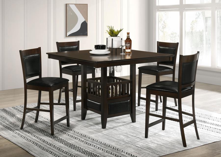 Jaden Square 47-inch Counter Height Dining Table Espresso view 16