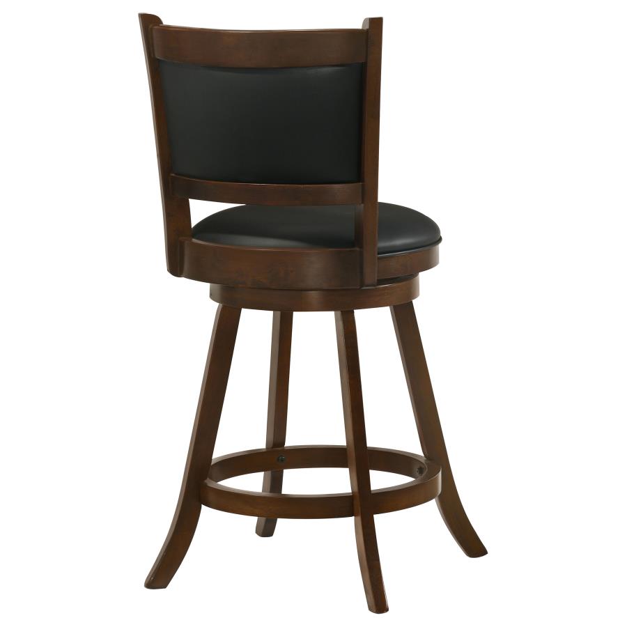 Broxton Upholstered Swivel Counter Chair Chestnut (Set of 2) view 8