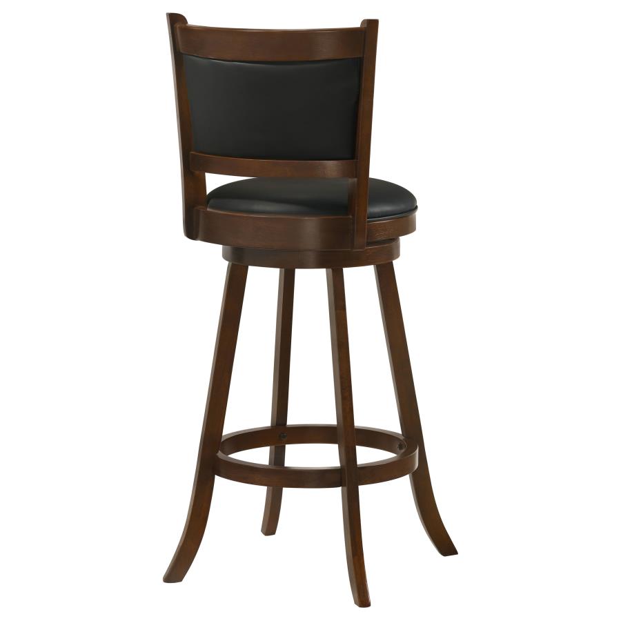 Broxton Upholstered Swivel Bar Chair Chestnut (Set of 2) view 8