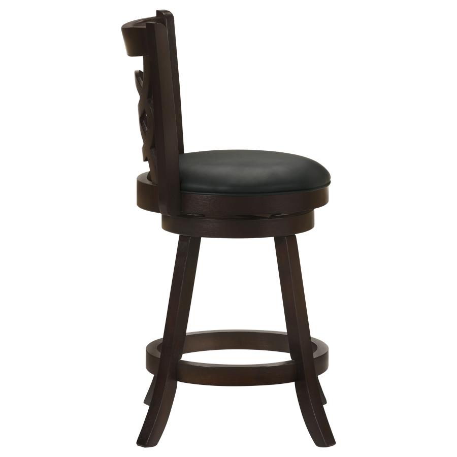 Calecita Wood Swivel Counter Stool Cappuccino (Set of 2) view 9