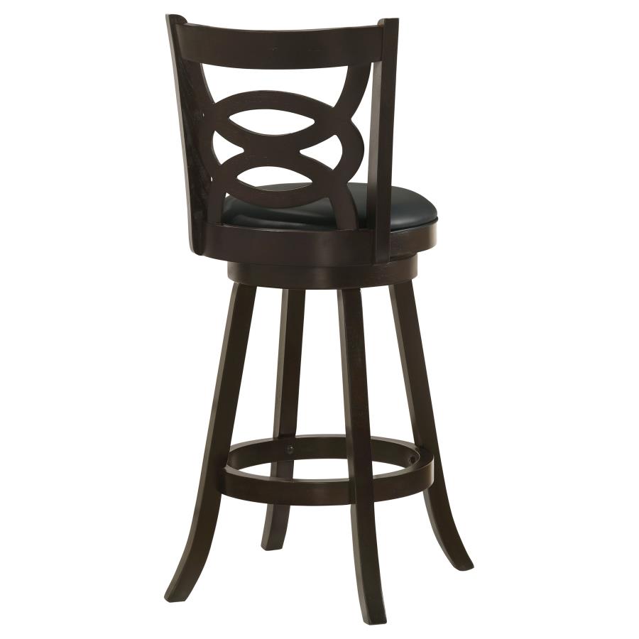 Calecita Wood Swivel Bar Chair Cappuccino (Set of 2) view 8