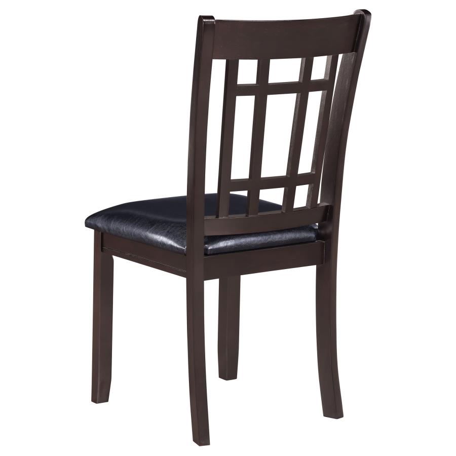 Lavon 5-piece Oval Extension Leaf Dining Set Espresso view 8