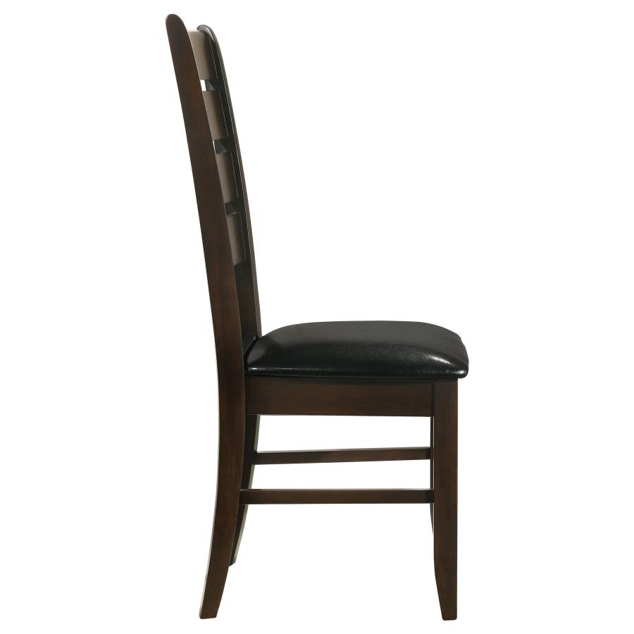 Dalila Wood Dining Side Chair Cappuccino (Set of 2) view 9