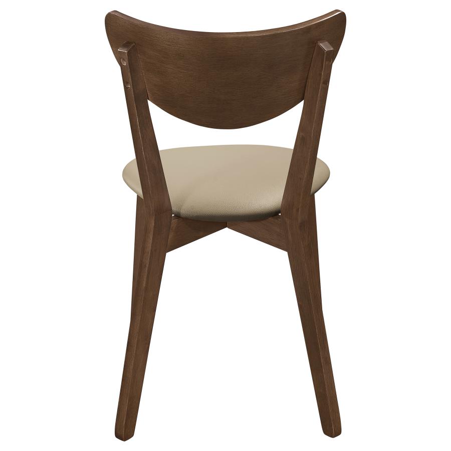 Kersey Wood Dining Side Chair Chestnut (Set of 2) view 8
