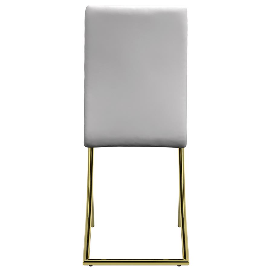 Carmelia Upholstered Dining Side Chair White (Set of 4) view 8