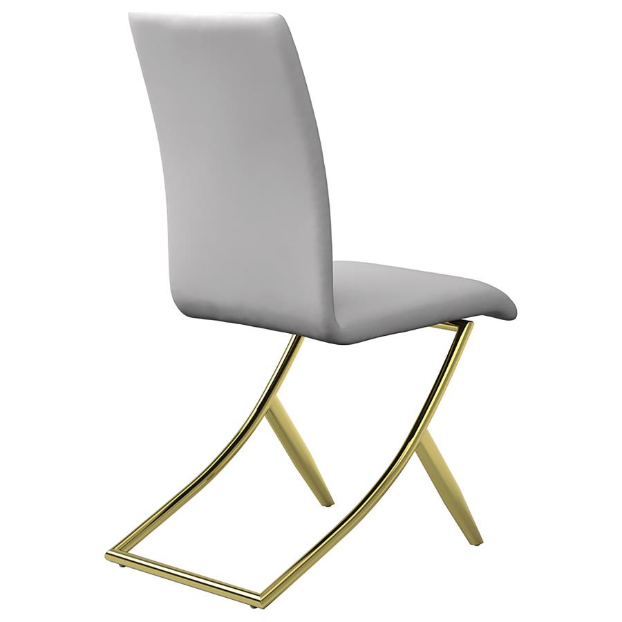 Carmelia Upholstered Dining Side Chair White (Set of 4) view 9