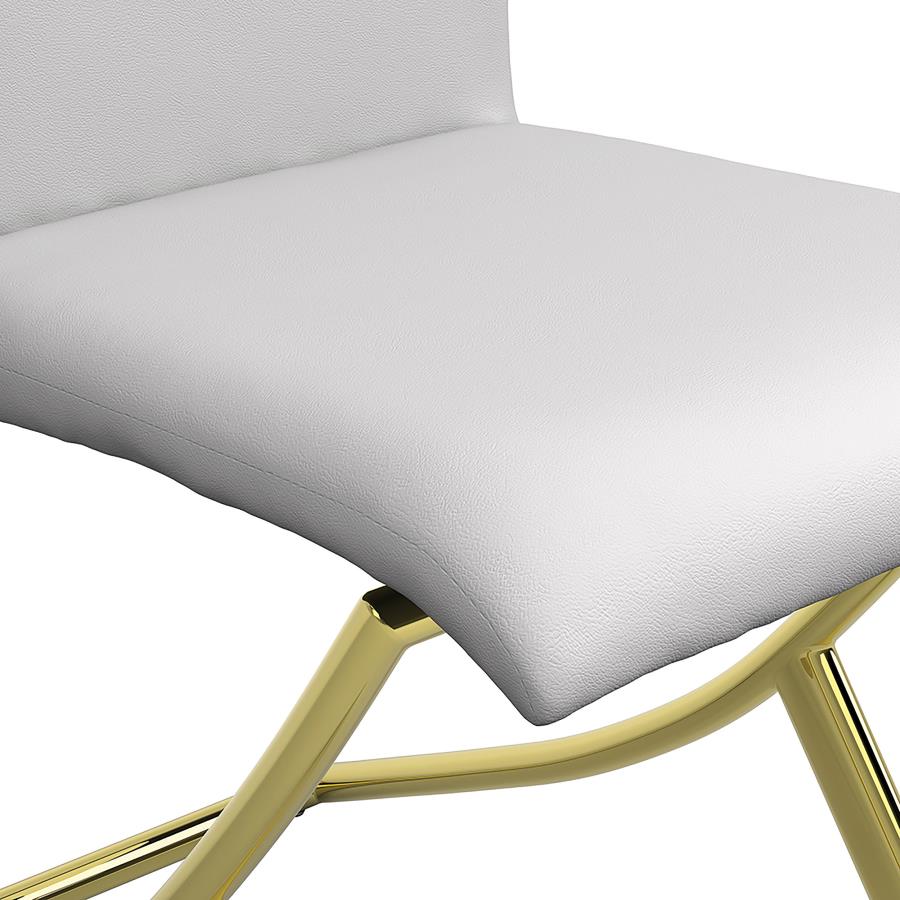 Carmelia Upholstered Dining Side Chair White (Set of 4) view 11