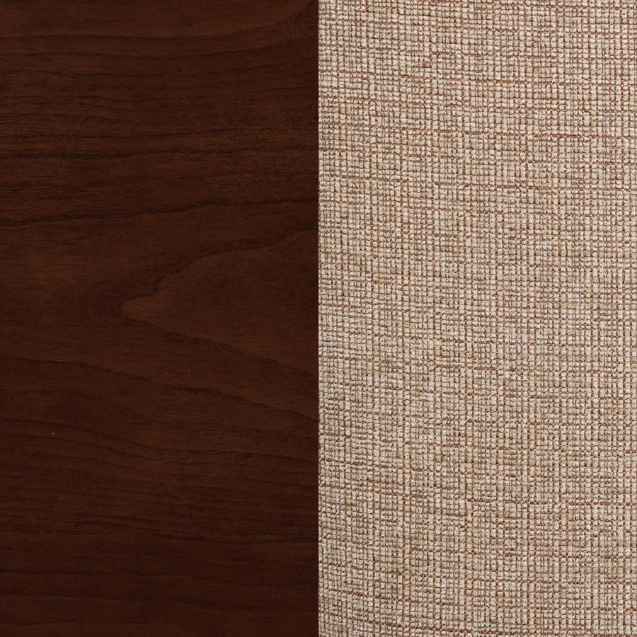 Lavon Wood Counter Chair Tan and Espresso (Set of 2) view 12