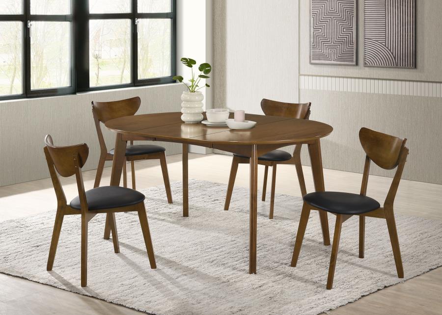 Jedda Wood Dining Side Chair Dark Walnut (Set of 2) view 14