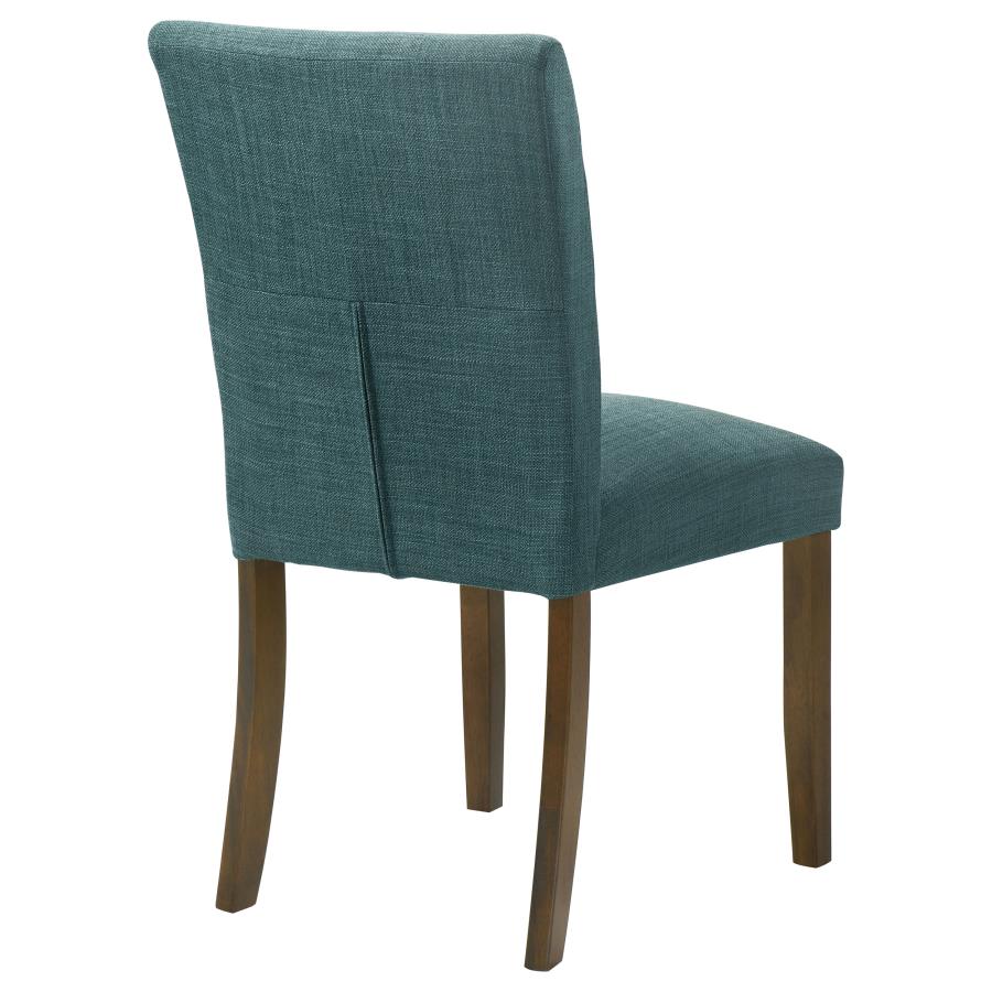 Cantley Upholstered Dining Side Chair Teal Blue (Set of 2) view 8