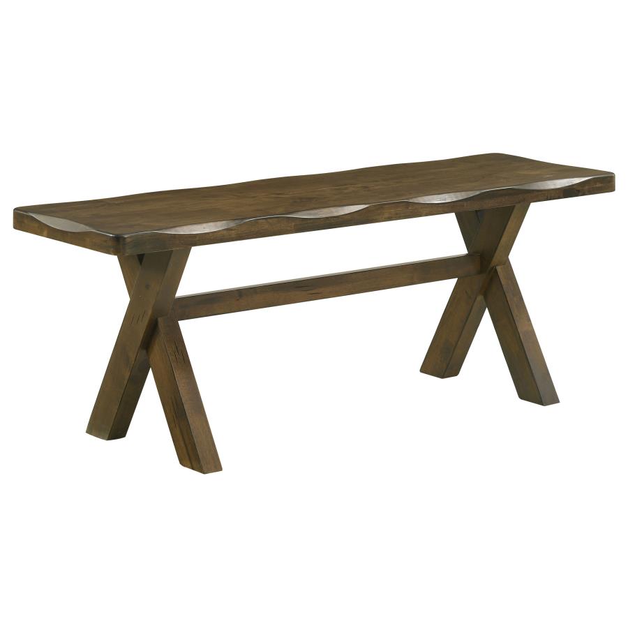 Alston 6-piece Rectangular Dining Table Set Knotty Nutmeg view 10