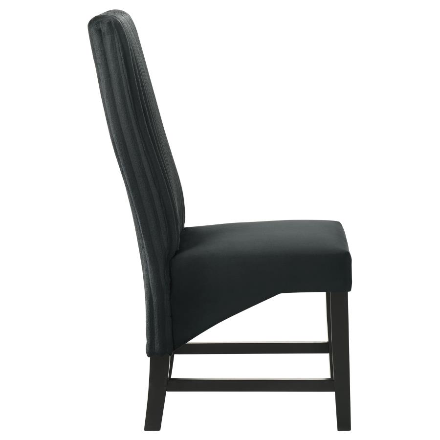 Barrand Upholstered Dining Side Chair Black (Set of 2) view 9