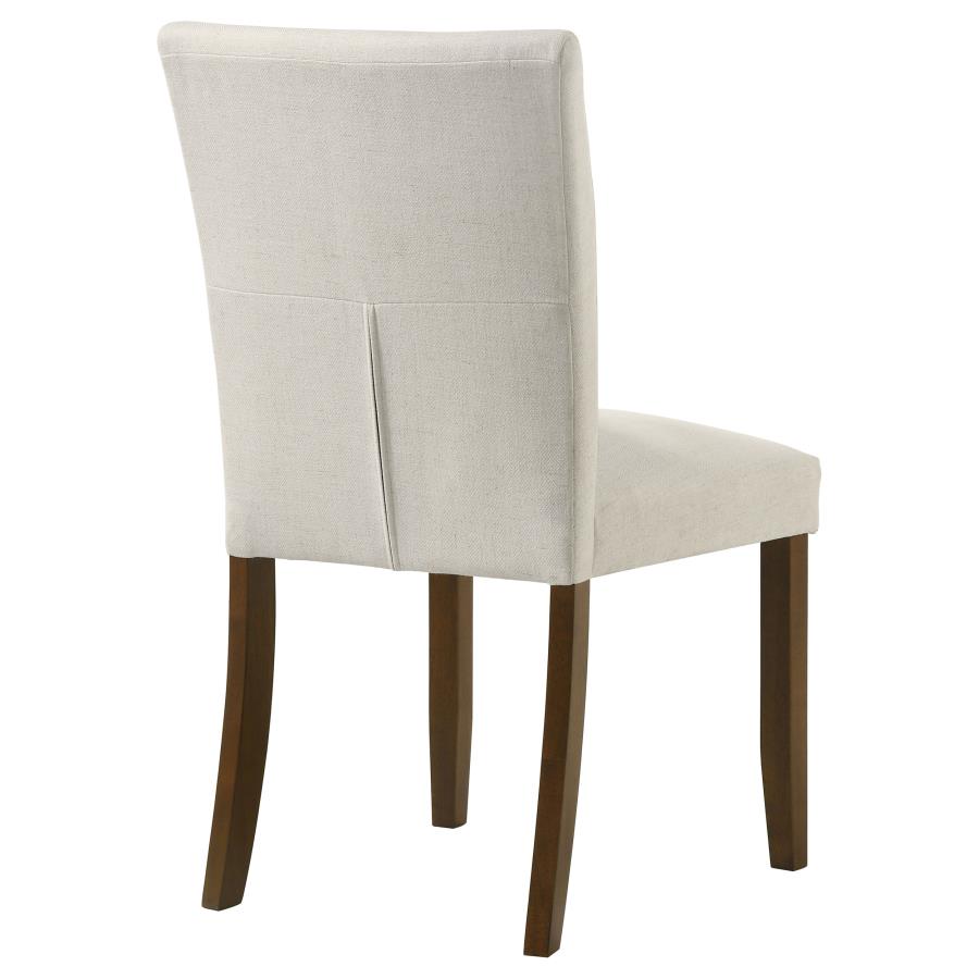 Cantley Upholstered Dining Side Chair Beige (Set of 2) view 8