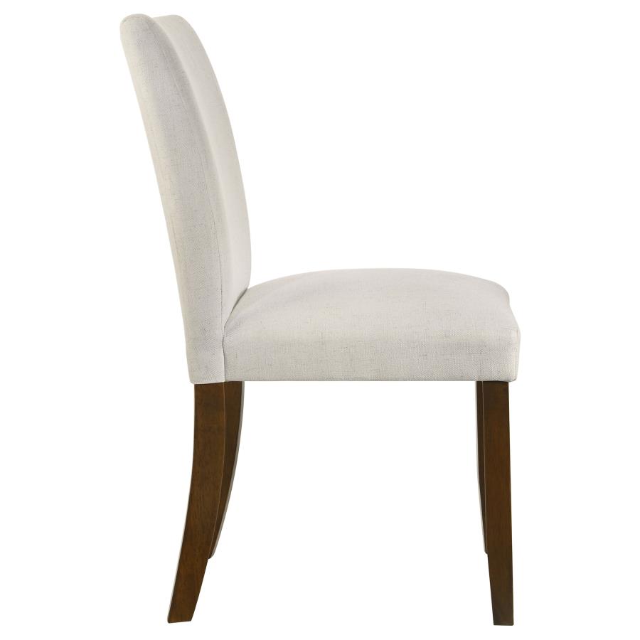 Cantley Upholstered Dining Side Chair Beige (Set of 2) view 9