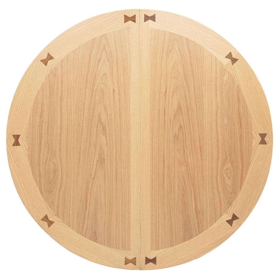 Lavon Oval 60-inch Counter Height Extension Dining Table Light Oak view 12