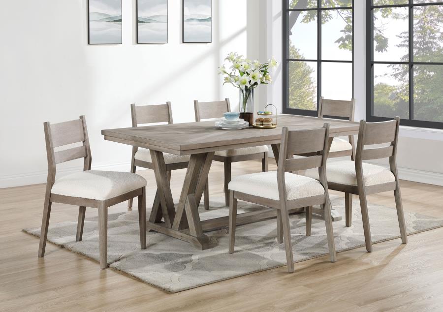 Cornelia Wood Dining Side Chair Coastal Grey (Set of 2) view 15