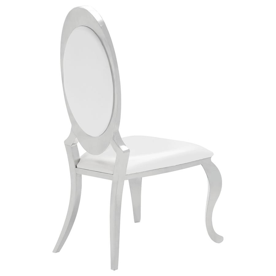 Anchorage Upholstered Dining Chair Cream White (Set of 2) view 8