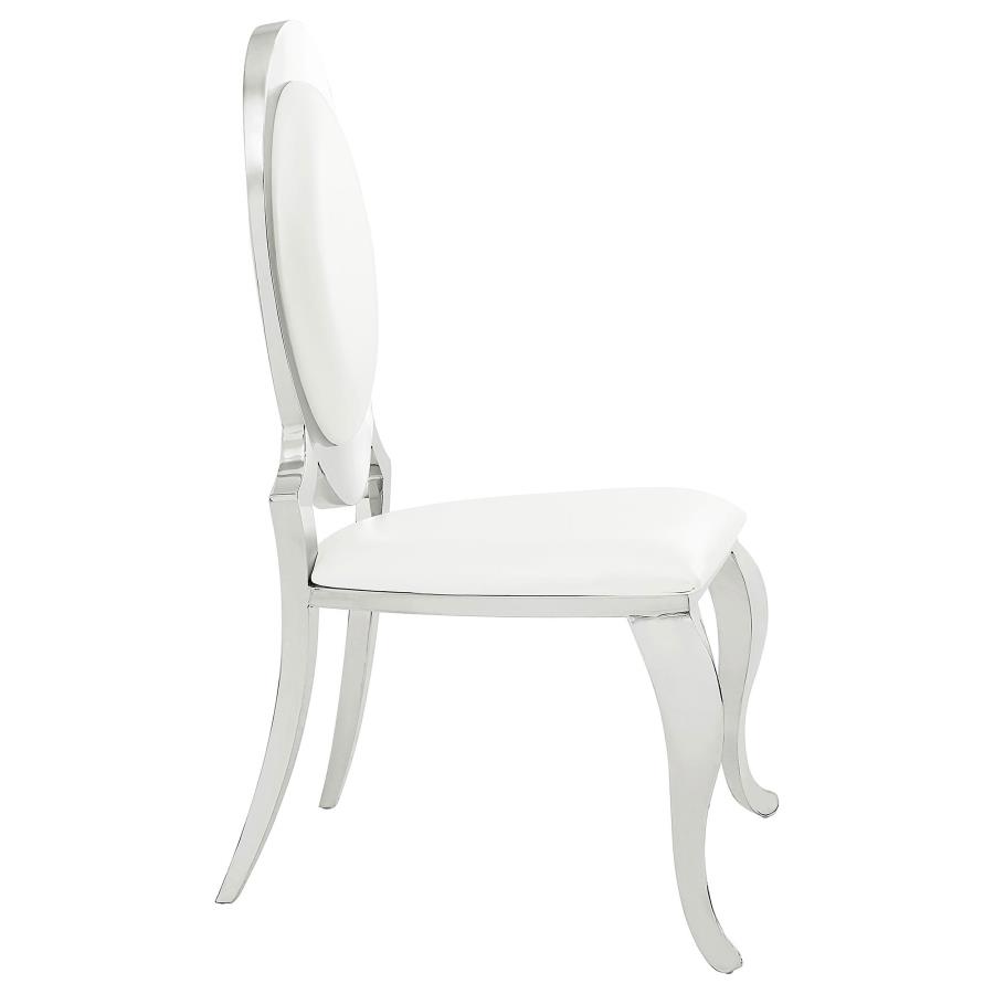Anchorage Upholstered Dining Chair Cream White (Set of 2) view 9