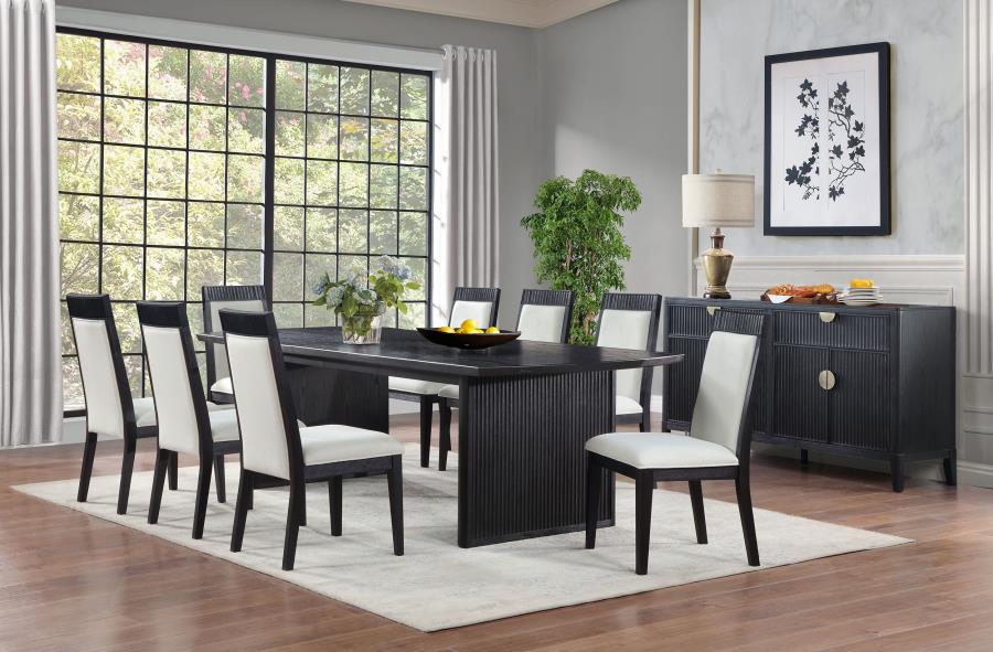 Brookmead Dining Side Chair Ivory and Black (Set of 2) view 14