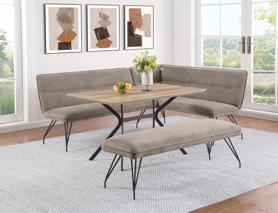 Edgecreek 53-inch Composite Wood Dining Table Light Brown view 9