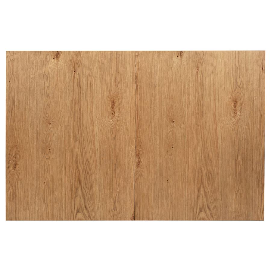 Middleton 76-inch Extension Leaf Dining Table Natural Brown view 8