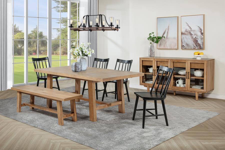 Middleton Solid Wood Dining Side Chair Black (Set of 2) view 13