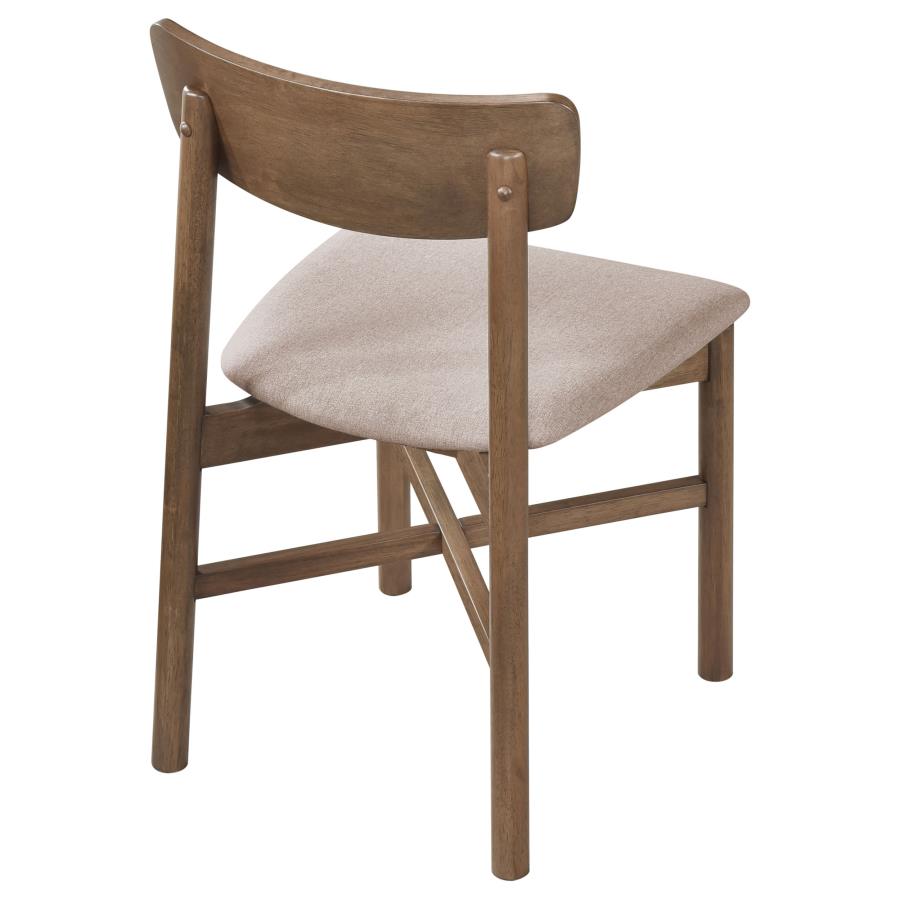 Parkridge Dining Side Chair Natural Walnut (Set of 2) view 8