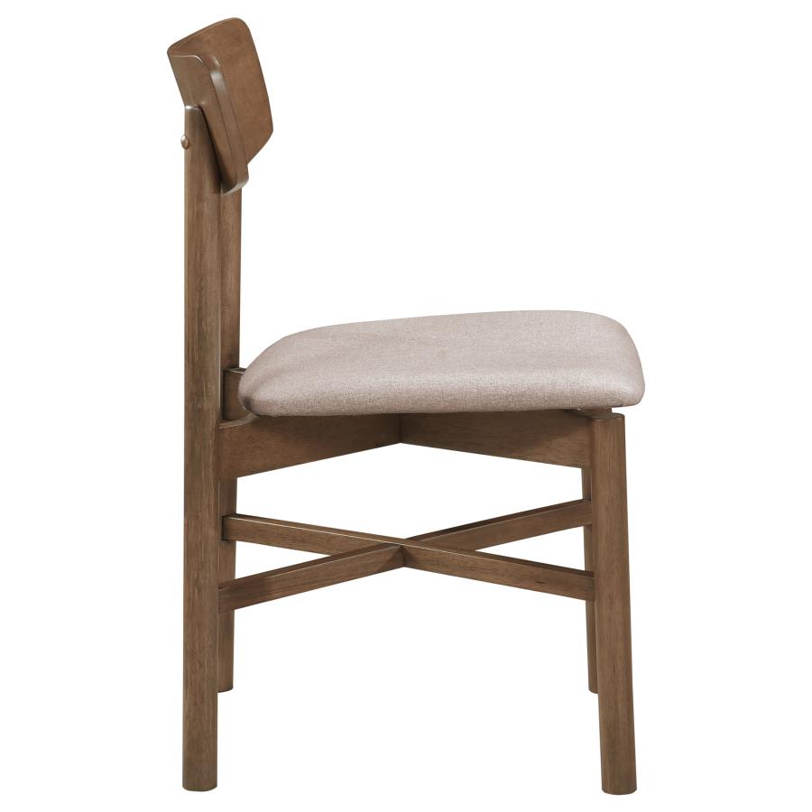 Parkridge Dining Side Chair Natural Walnut (Set of 2) view 9