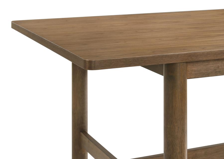 Crestmore 5-piece Rectangular Dining Table Set Walnut view 10