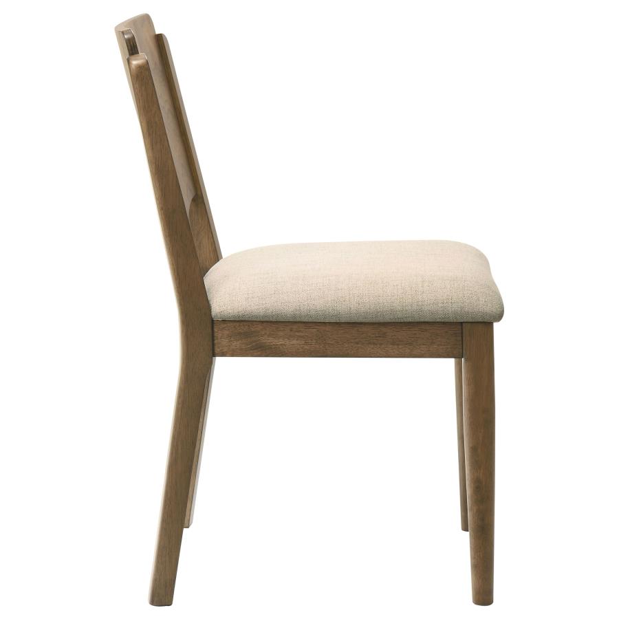 Crestmore Dining Chair Upholstered Seat Walnut (Set of 2) view 9