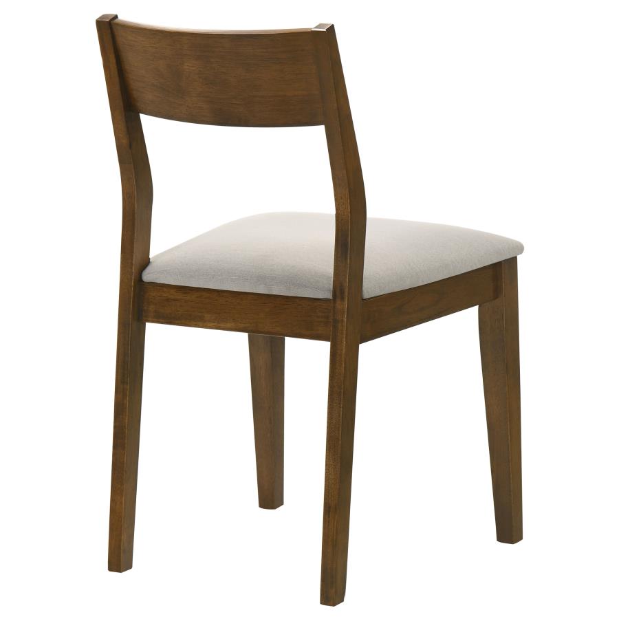 Almonte Dining Chair Upholstered Seat Dark Brown (Set of 2) view 8