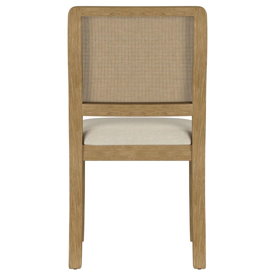 Arini Rattan Cane Dining Side Chair Sand Wash (Set of 2) view 8
