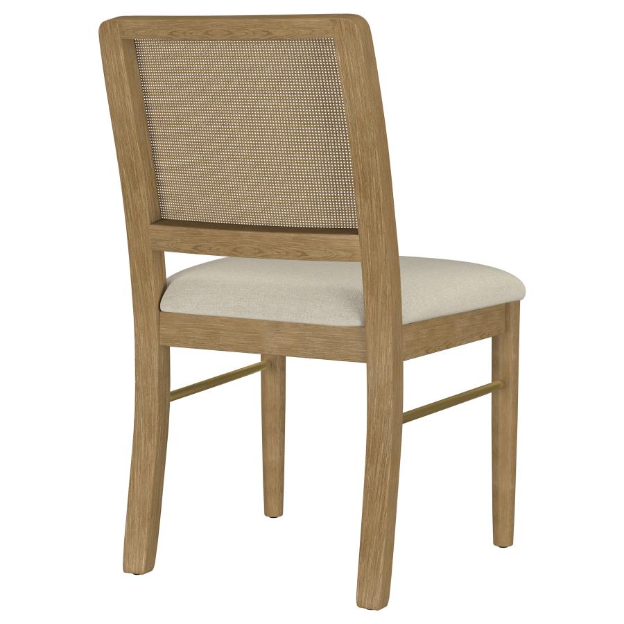 Arini Rattan Cane Dining Side Chair Sand Wash (Set of 2) view 9
