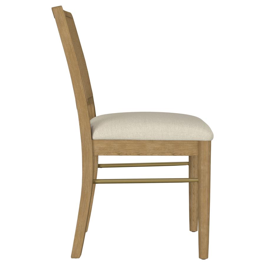 Arini Rattan Cane Dining Side Chair Sand Wash (Set of 2) view 10