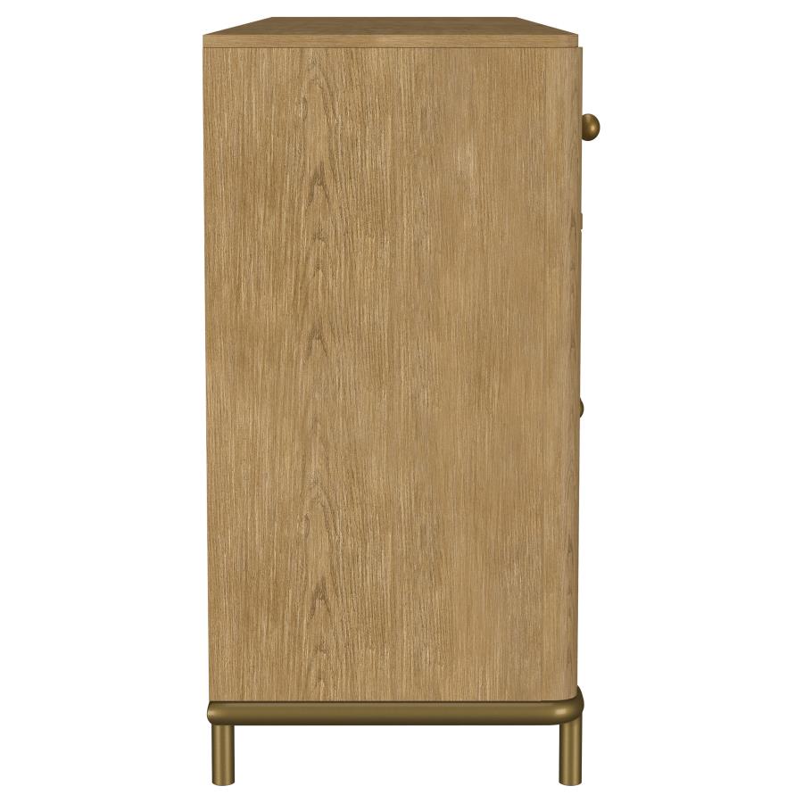 Arini 2-drawer Cane Door Dining Sideboard Server Sand Wash view 10